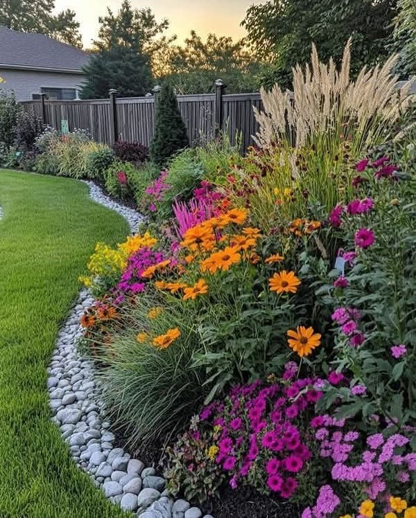 Garden & Stone Bed